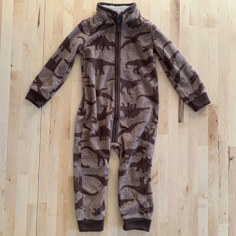 Carter’s Fleece dinosaur print jumper - 24M